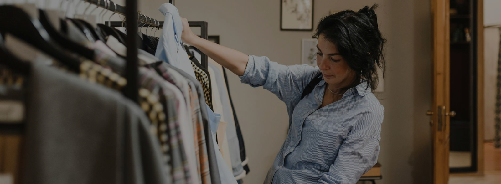 Clothing store interior